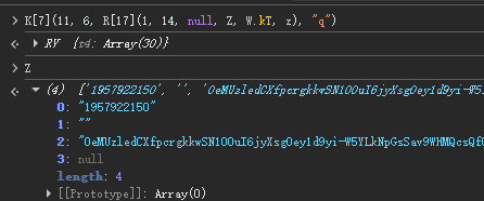 Computed input array