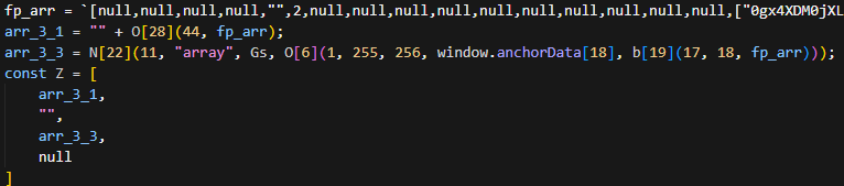 Intermediate array assembly